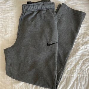 Nike Gray Dri Fit Jogger Sweatpants Size Medium